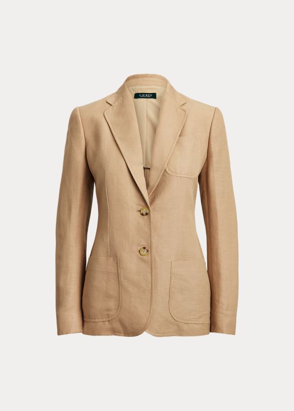 Women's Ralph Lauren Twill Blazers | 824751RCQ